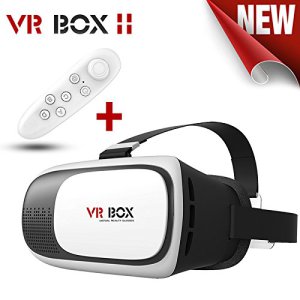 Vr Box Virtual Reality Headset 3D Glasses Adjust for iPhone, Samsung 4.7~6inch Movie and Game Play