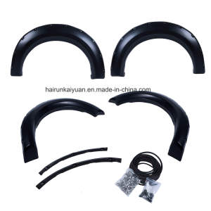 4PCS Pocket-Riveted Textured Fender Flare Fit 2009-2014 for Ford F150