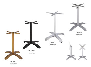 Commercial Grade Aluminum/Alloy Dining Table Legs (TB-10)